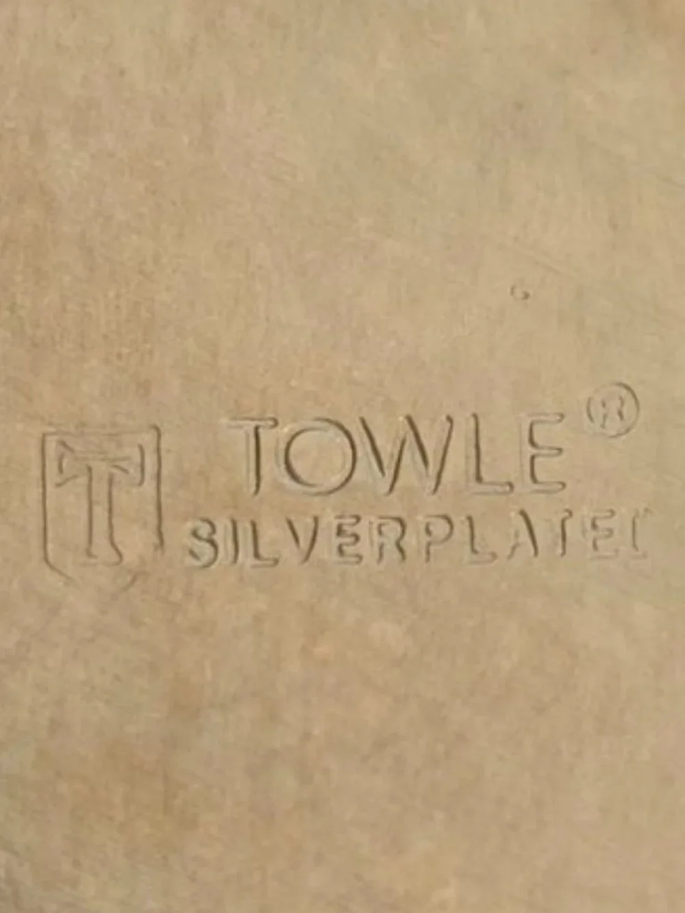 Towle small silverplated